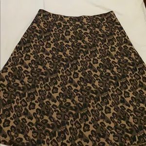 Mads Norgaard Skirts - Fresh Denim Women’s Brown Leopard Skirt Mads Norgaard Skirts - Fresh Denim Women’s Brown Leopard Skirt